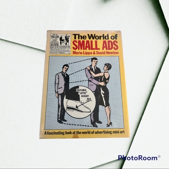 The World of Small Ads Mario Lippa & David Newton photography Book - Picture 1 of 6